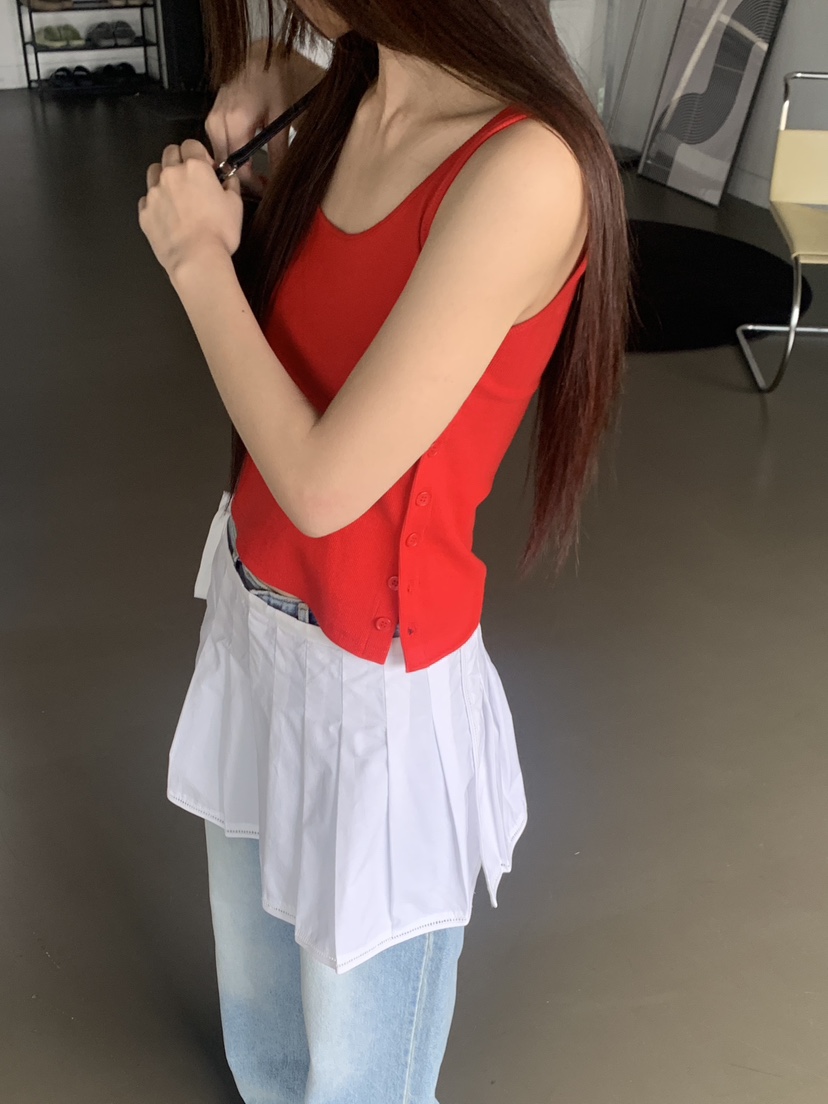 LOGARDEN韓國東大門直郵女士新品26春夏職業人氣吊帶背心LO GARDEN吊帶/背心