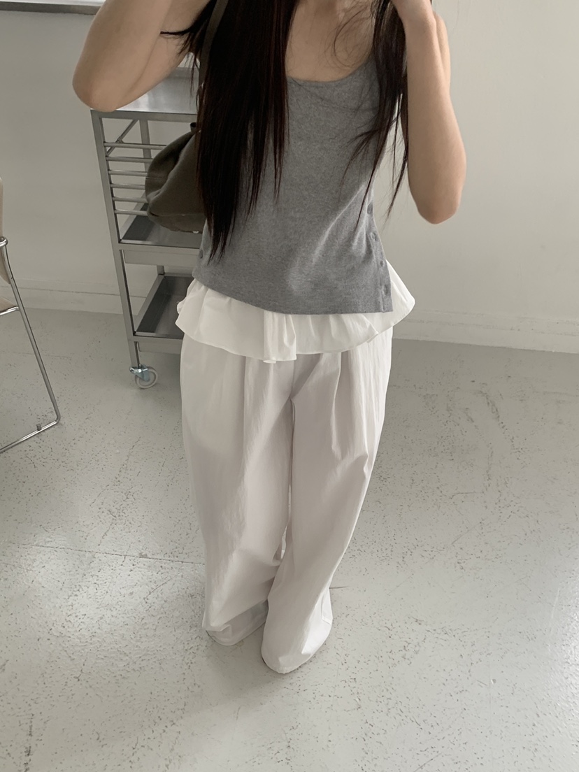 LOGARDEN韓國東大門直郵女士新品26春夏職業人氣吊帶背心LO GARDEN吊帶/背心圖色2