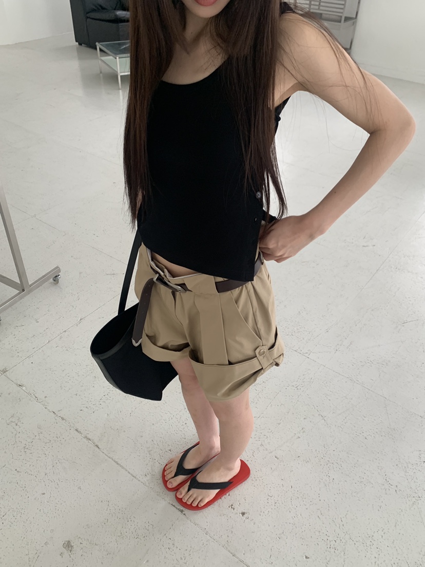 LOGARDEN韓國東大門直郵女士新品26春夏職業人氣吊帶背心LO GARDEN吊帶/背心圖色4