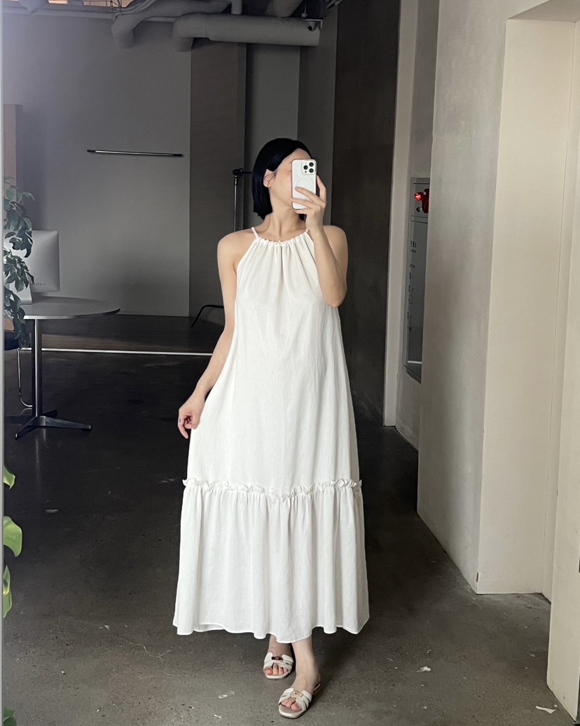 VERNI韓國代購女士新款熱賣時尚推薦26夏季26春夏休閑連衣裙VERNI連衣裙