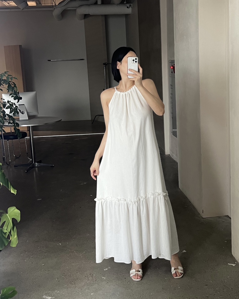 VERNI韓國代購女士新款熱賣時尚推薦26夏季26春夏休閑連衣裙VERNI連衣裙