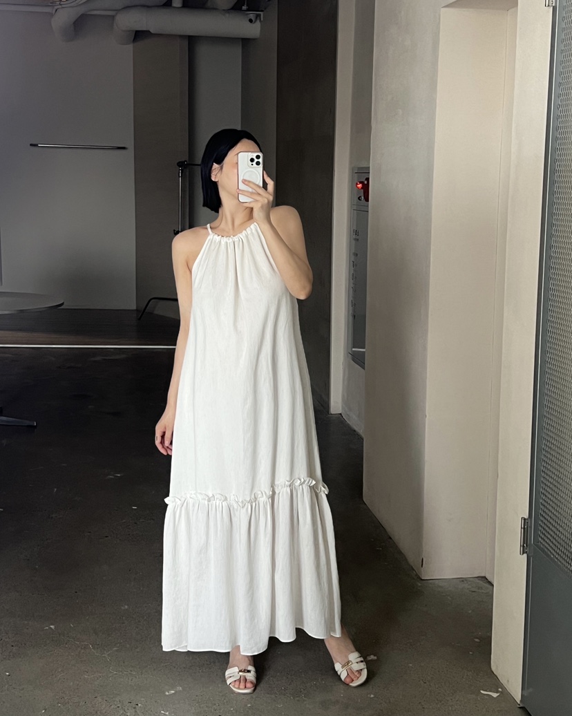 VERNI韓國代購女士新款熱賣時尚推薦26夏季26春夏休閑連衣裙VERNI連衣裙