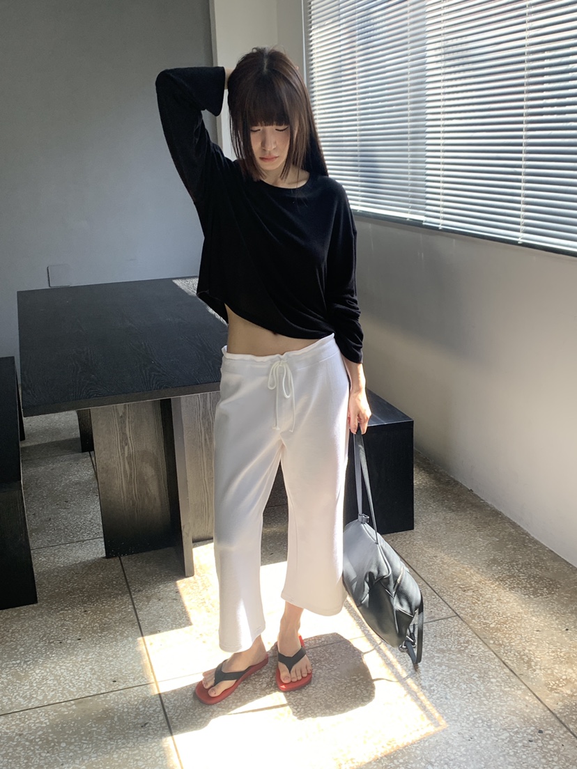 LOGARDEN韓國直郵女裝新品26夏季人氣26春夏職業推薦休閑褲LO GARDEN休閑褲