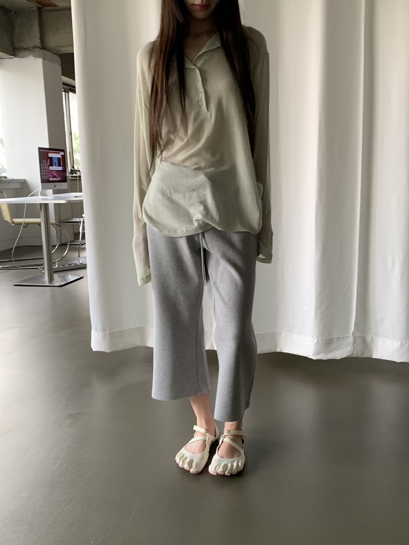 LOGARDEN韓國直郵女裝新品26夏季人氣26春夏職業推薦休閑褲LO GARDEN休閑褲