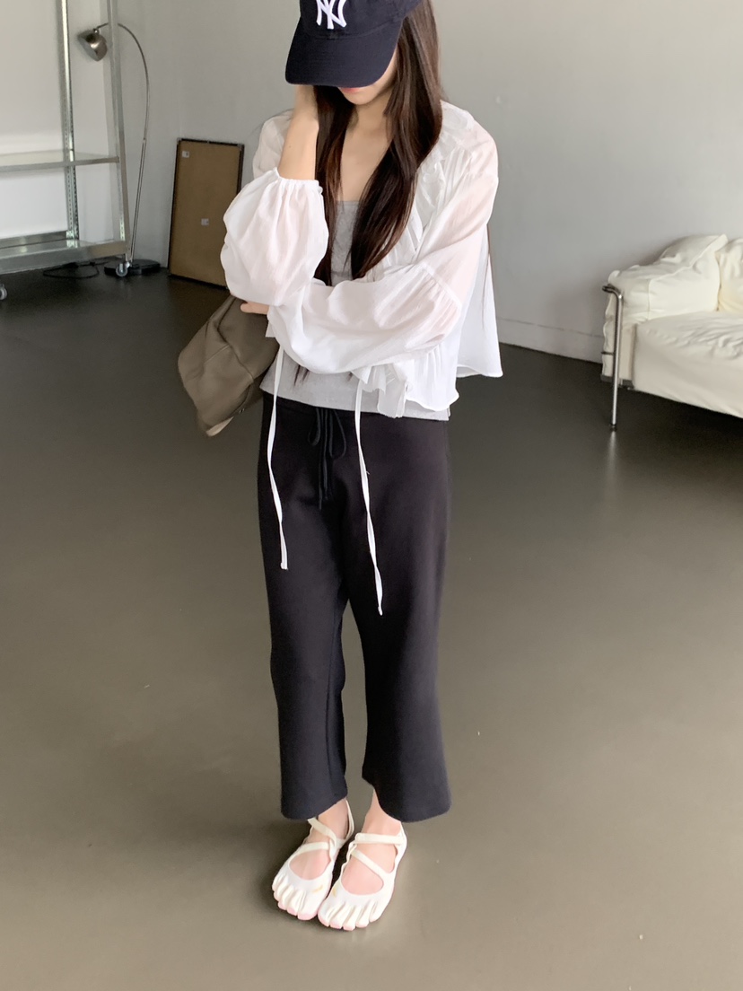 LOGARDEN韓國直郵女裝新品26夏季人氣26春夏職業推薦休閑褲LO GARDEN休閑褲