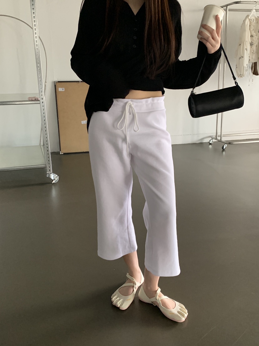 LOGARDEN韓國直郵女裝新品26夏季人氣26春夏職業推薦休閑褲LO GARDEN休閑褲