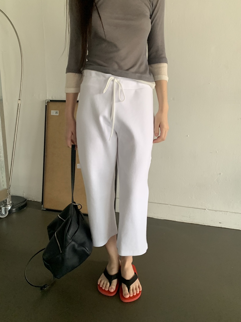 LOGARDEN韓國直郵女裝新品26夏季人氣26春夏職業推薦休閑褲LO GARDEN休閑褲
