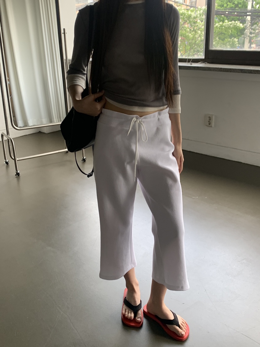 LOGARDEN韓國直郵女裝新品26夏季人氣26春夏職業推薦休閑褲LO GARDEN休閑褲