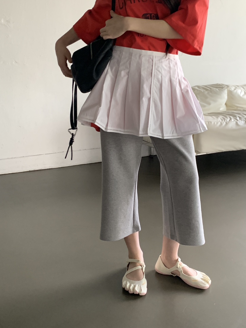 LOGARDEN韓國直郵女裝新品26夏季人氣26春夏職業推薦休閑褲LO GARDEN休閑褲圖色2