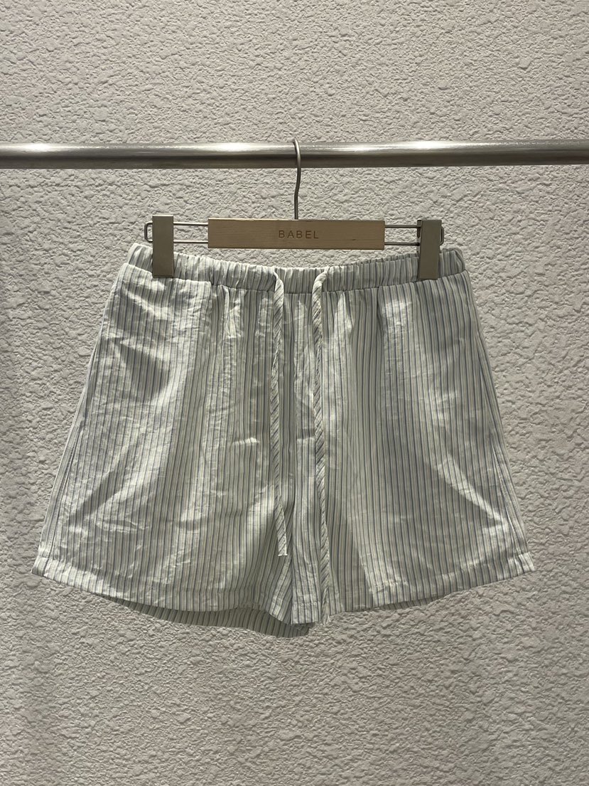 BABEL韓國直郵實拍女士新品熱賣人氣職業26春夏短褲亞麻布BABEL短褲圖色1