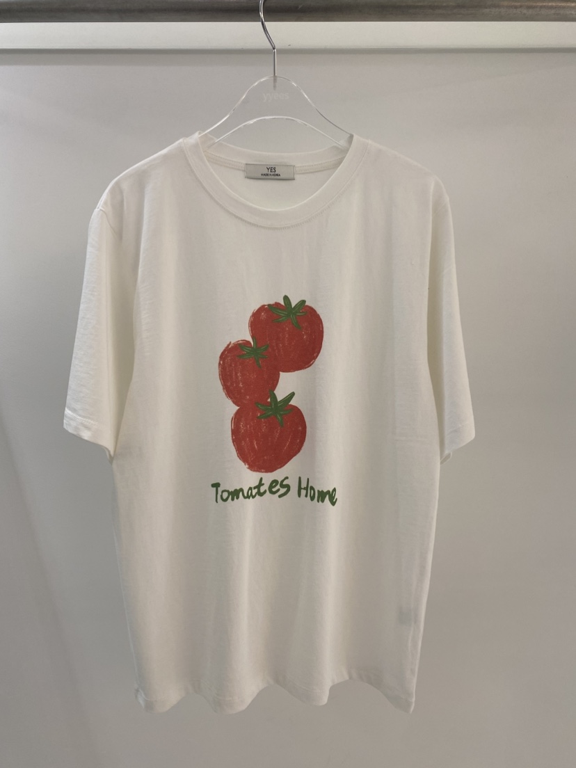 YES韓國直郵女士新品熱賣職業26夏季26春夏推薦時尚人氣T恤YEST恤