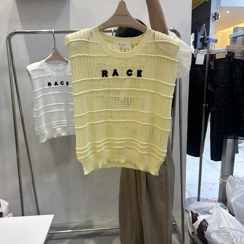GILT韓國直郵實拍女裝新品休閑推薦時尚職業吊帶背心蕾絲GILT吊帶/背心圖色2
