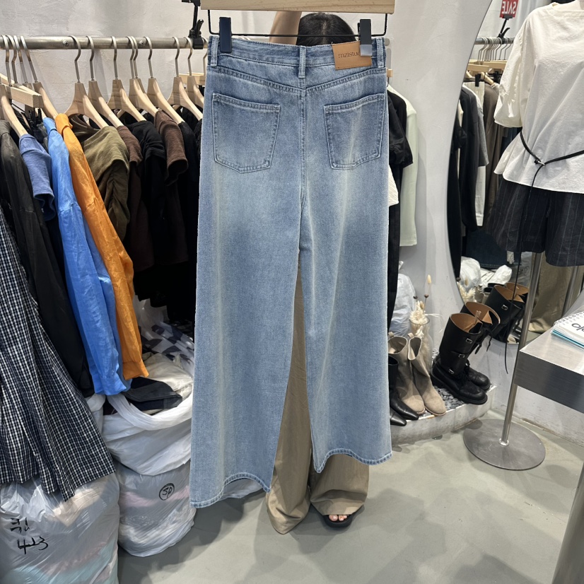 GILT韓國東大門直郵女裝新品26夏季推薦26春夏牛仔褲復古GILT牛仔褲