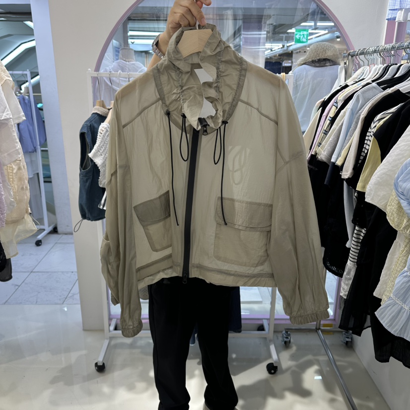 JH.STUDIO-Q韓國直郵實拍女裝新品26春夏夾克防風衣短款JH.STUDIO-Q夾克圖色3