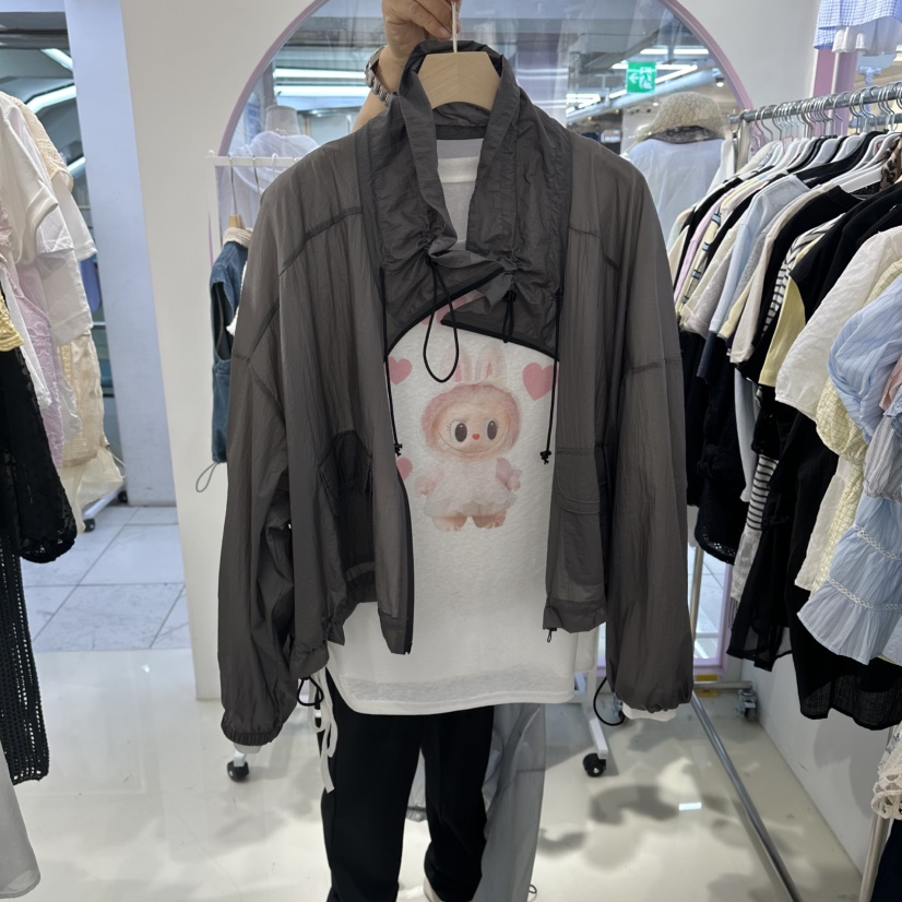 JH.STUDIO-Q韓國直郵實拍女裝新品26春夏夾克防風衣短款JH.STUDIO-Q夾克圖色4