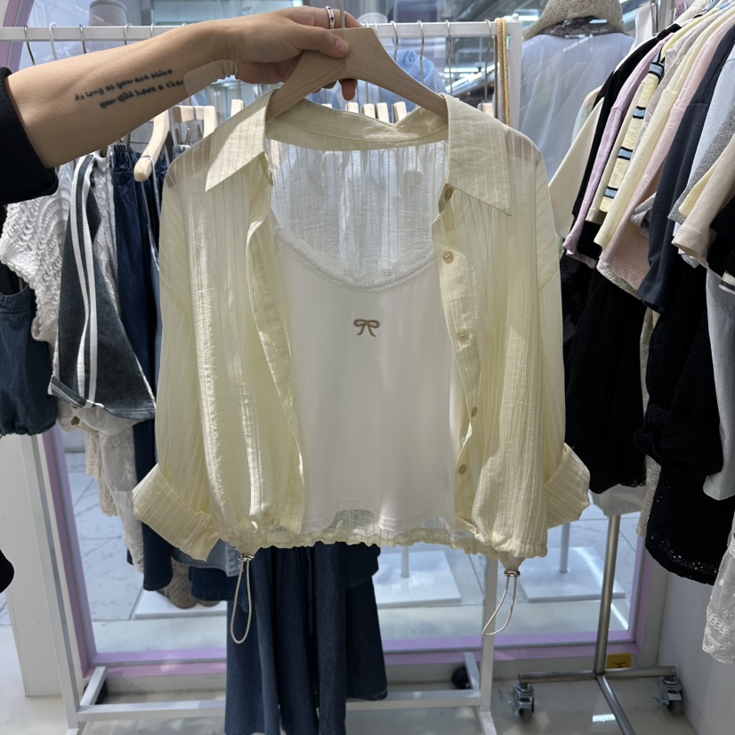 JH.STUDIO-Q韓國直郵女裝新品26夏季推薦套裝無袖緞帶套裝JH.STUDIO-Q套裝圖色1