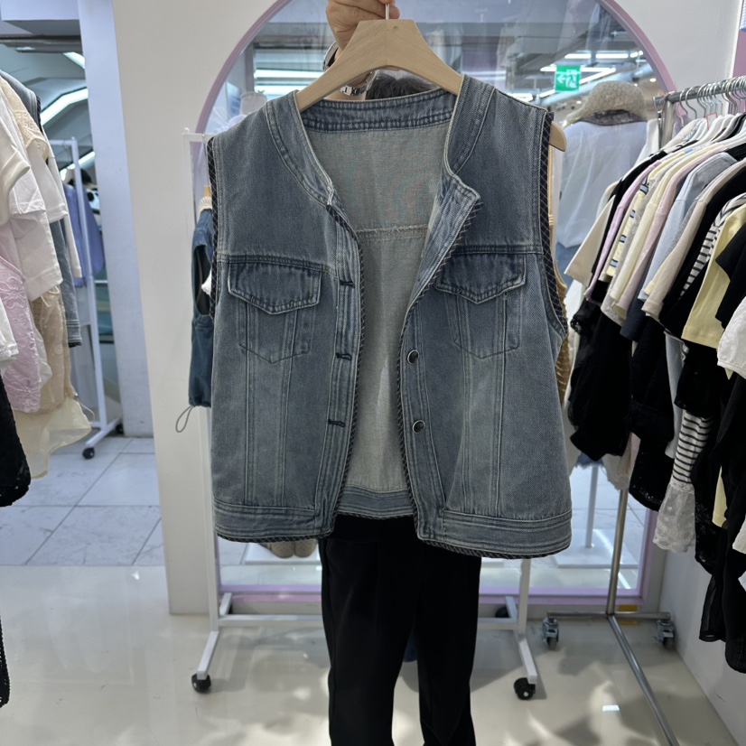 JH.STUDIO-Q韓國東大門代購女裝新品26春夏馬甲不含內搭JH.STUDIO-Q馬甲圖色1
