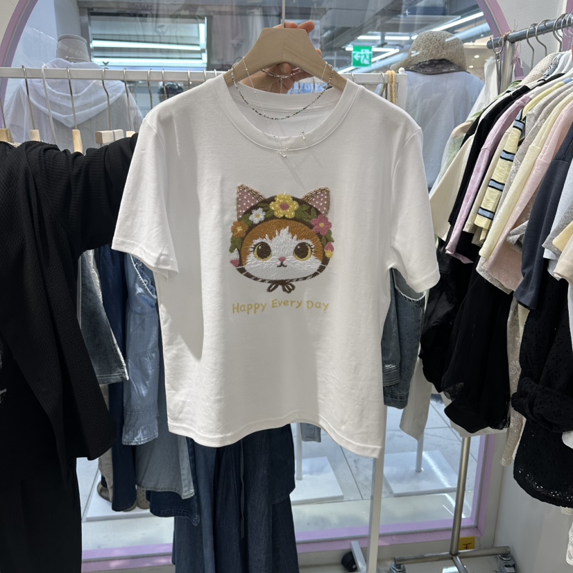 JH.STUDIO-Q韓國直郵實拍女士新品26春夏時尚人氣熱賣T恤JH.STUDIO-QT恤圖色1