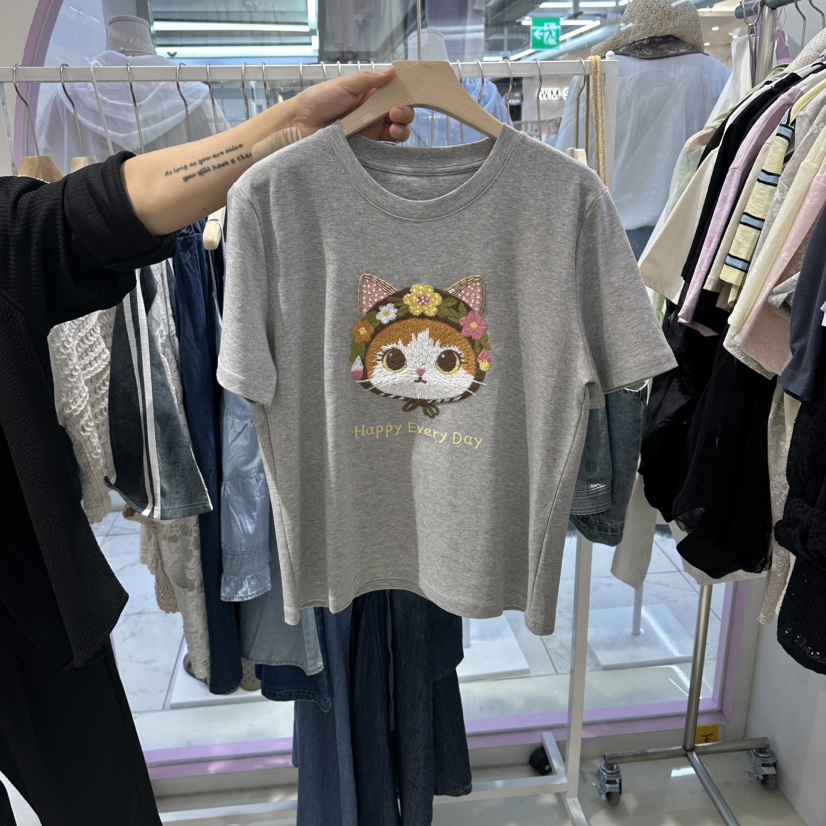 JH.STUDIO-Q韓國直郵實拍女士新品26春夏時尚人氣熱賣T恤JH.STUDIO-QT恤圖色3
