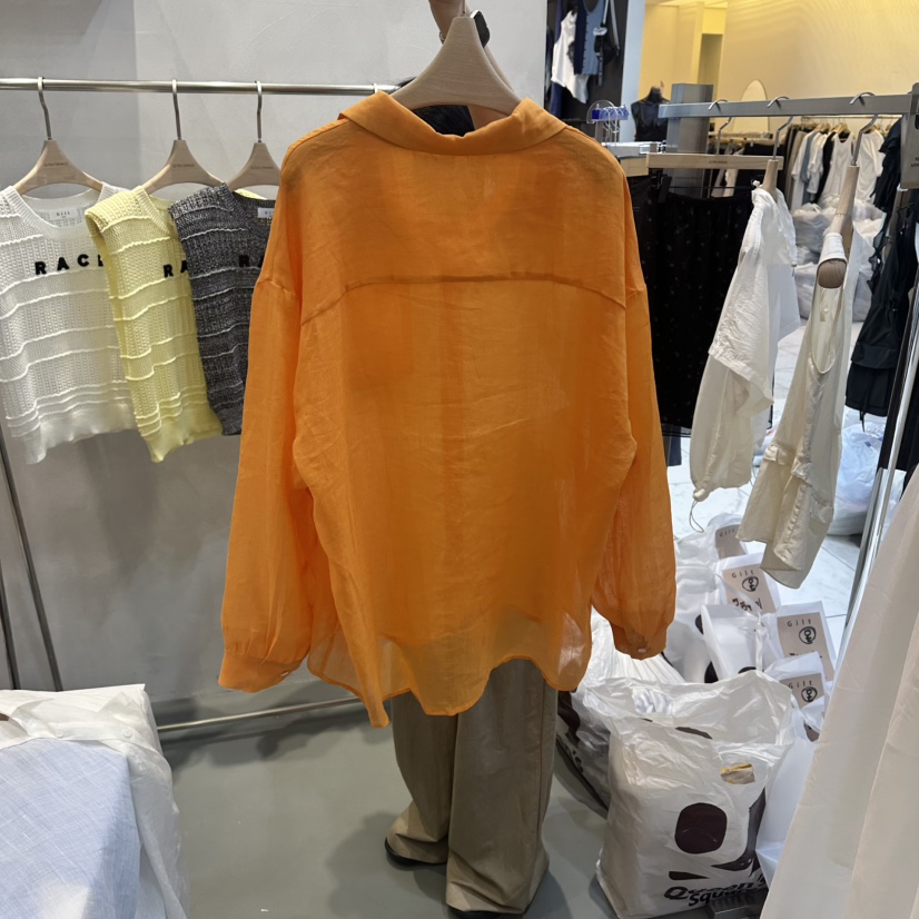 GILT韓國東大門代購女裝新款熱賣推薦26夏季職業襯衫蕾絲衫GILT襯衫/蕾絲衫