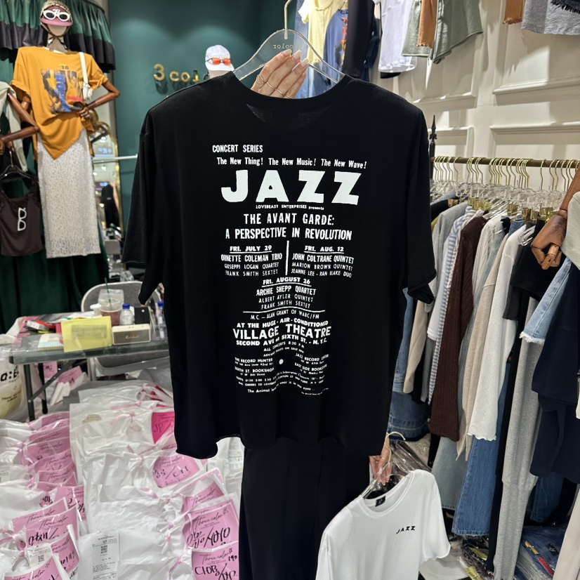 3COLOR韓國東大門直郵女裝新款26夏季T恤Three colorT恤