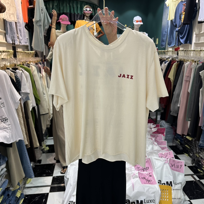 3COLOR韓國東大門直郵女裝新款26夏季T恤Three colorT恤圖色2