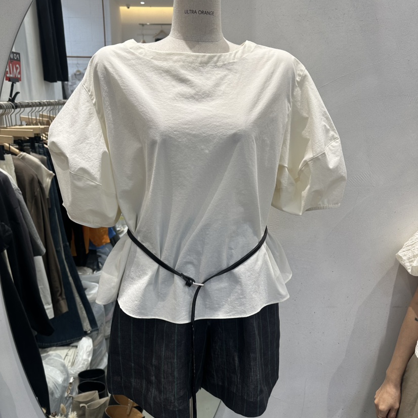 GILT韓國直郵女裝新款休閑人氣26春夏襯衫蕾絲衫不含腰帶GILT襯衫/蕾絲衫圖色1