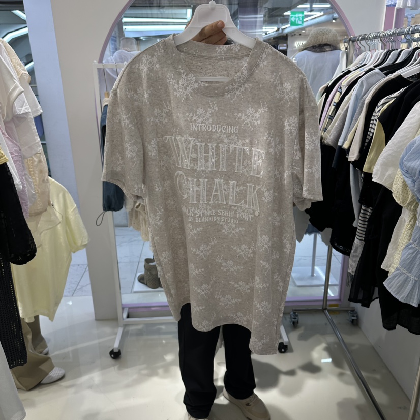 JH.STUDIO-Q韓國直郵女士新款職業26春夏26夏季人氣T恤JH.STUDIO-QT恤圖色2