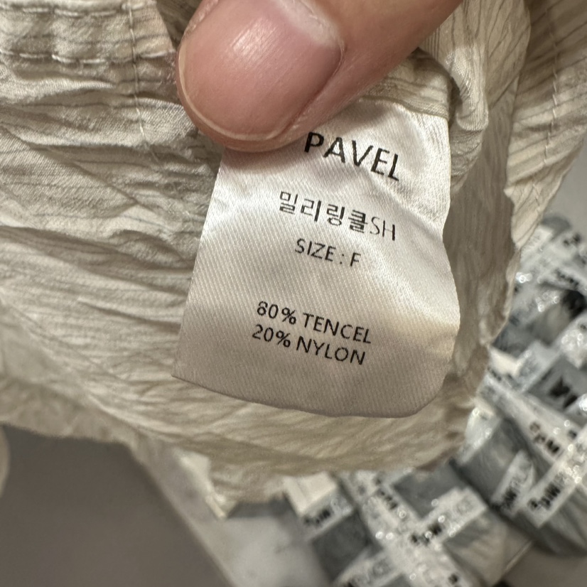 PAVEL東大門實拍韓國女士新款26夏季26春夏推薦襯衫蕾絲衫PAVEL襯衫/蕾絲衫