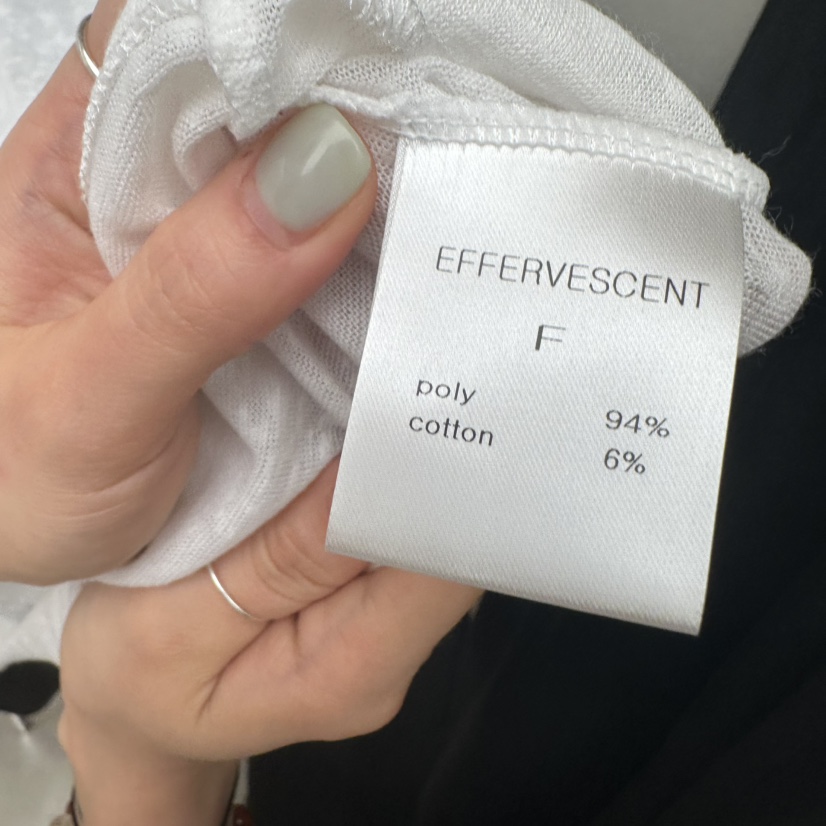 EFFERVESCENT韓國代購女士新款推薦26春夏熱賣休閑長袖T恤evc/effervescent長袖T恤