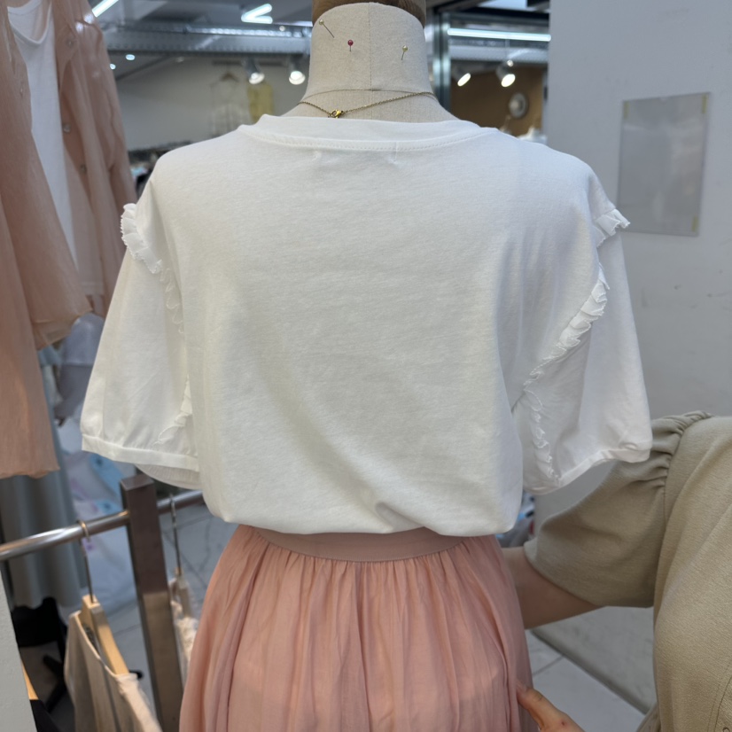 FLYFLY/LULULALLA/LIVE韓國直郵女士新品休閑26春夏T恤FLYFLY/LULULALLA/LIVET恤