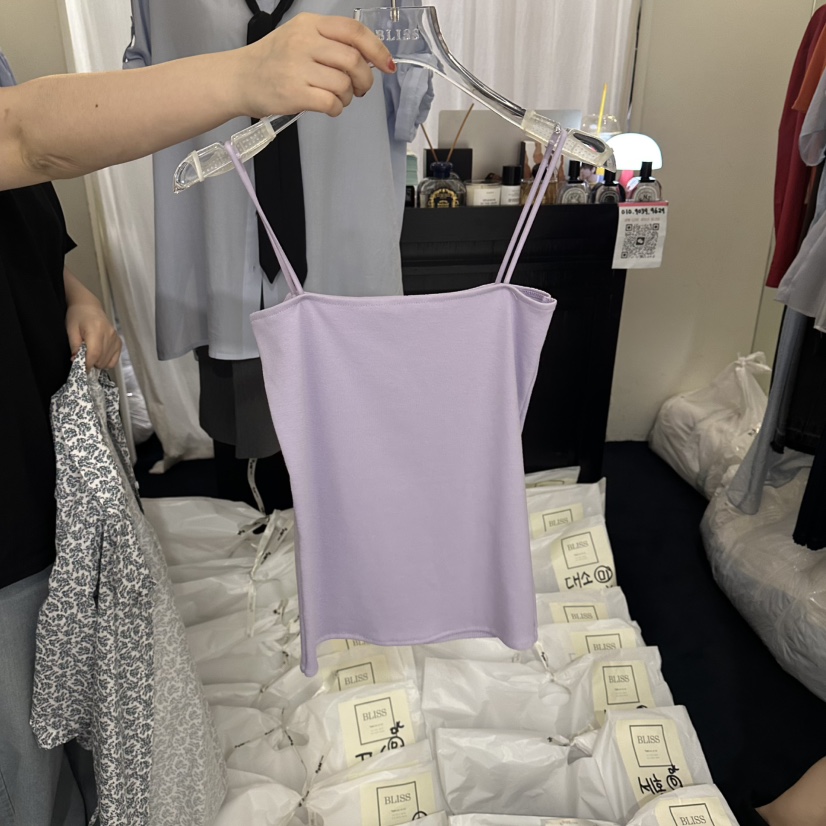 BLISS韓國東大門代購女裝新款休閑熱賣推薦職業26夏季吊帶背心BLISS吊帶/背心圖色5
