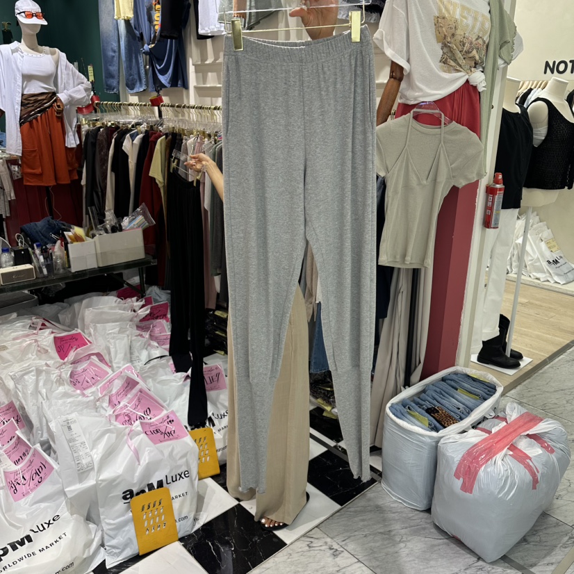 3COLOR韓國直郵女裝新款26夏季休閑褲Three color休閑褲圖色1