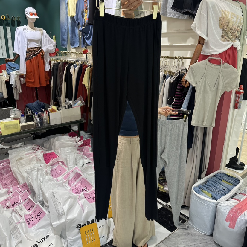 3COLOR韓國直郵女裝新款26夏季休閑褲Three color休閑褲圖色2