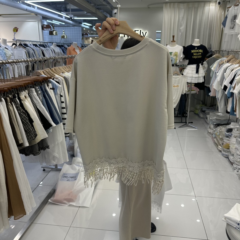 FLYFLY/LULULALLA/LIVE東大門實拍韓國女裝新品26夏季襯衫蕾絲衫FLYFLY/LULULALLA/LIVE襯衫/蕾絲衫