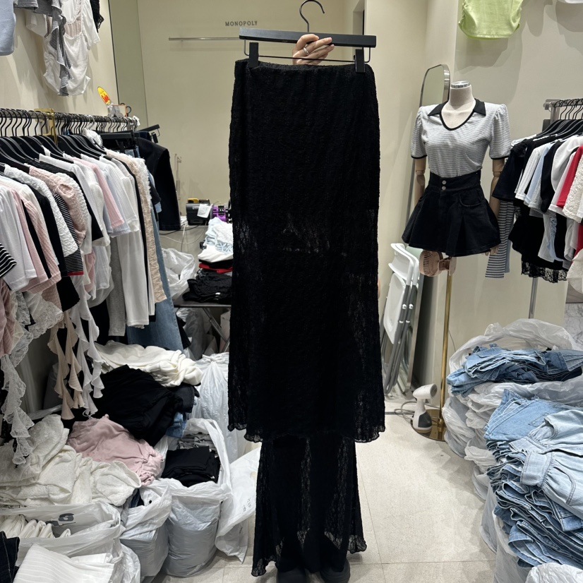 MONOPOLY韓國代購女士新品人氣職業26春夏26夏季推薦長裙MONO_POLY長裙