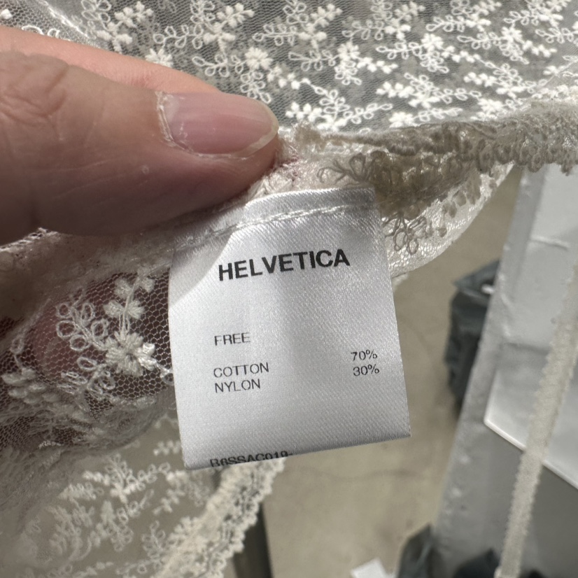HELVETICA韓國代購女裝新款職業26夏季人氣圍巾披肩蕾絲圍巾HELVETICA圍巾/披肩