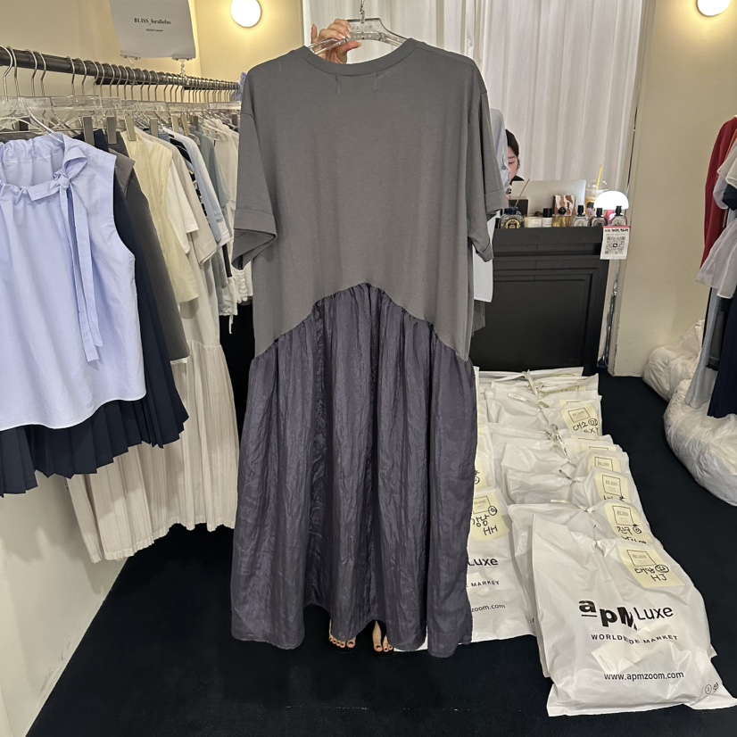 BLISS韓國直郵實拍女裝新品26夏季26春夏人氣職業熱賣連衣裙BLISS連衣裙