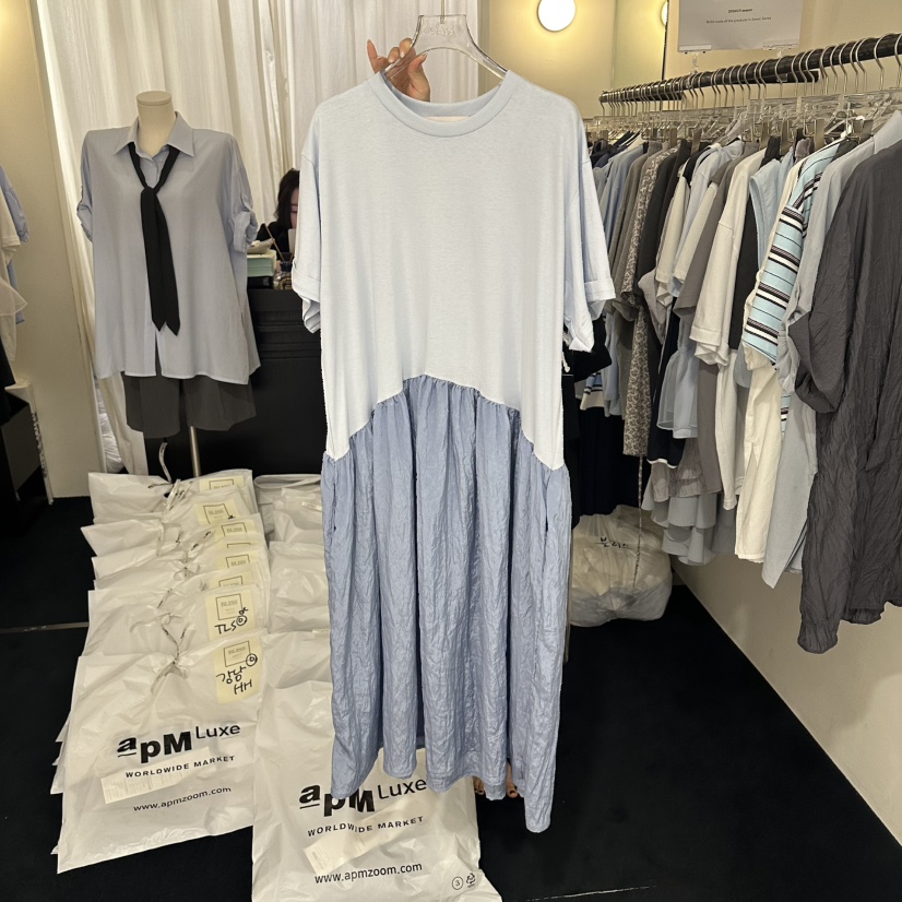 BLISS韓國直郵實拍女裝新品26夏季26春夏人氣職業熱賣連衣裙BLISS連衣裙圖色1