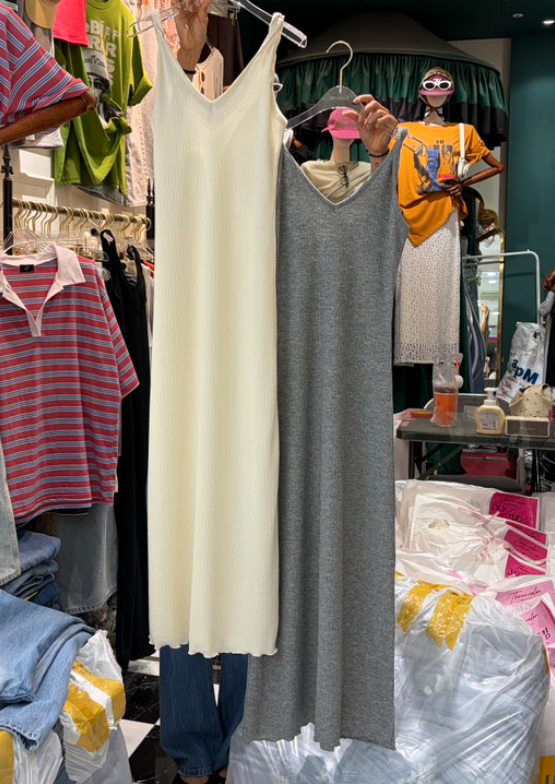 3COLOR韓國直郵女士新品26夏季連衣裙Three color連衣裙圖色2左二色