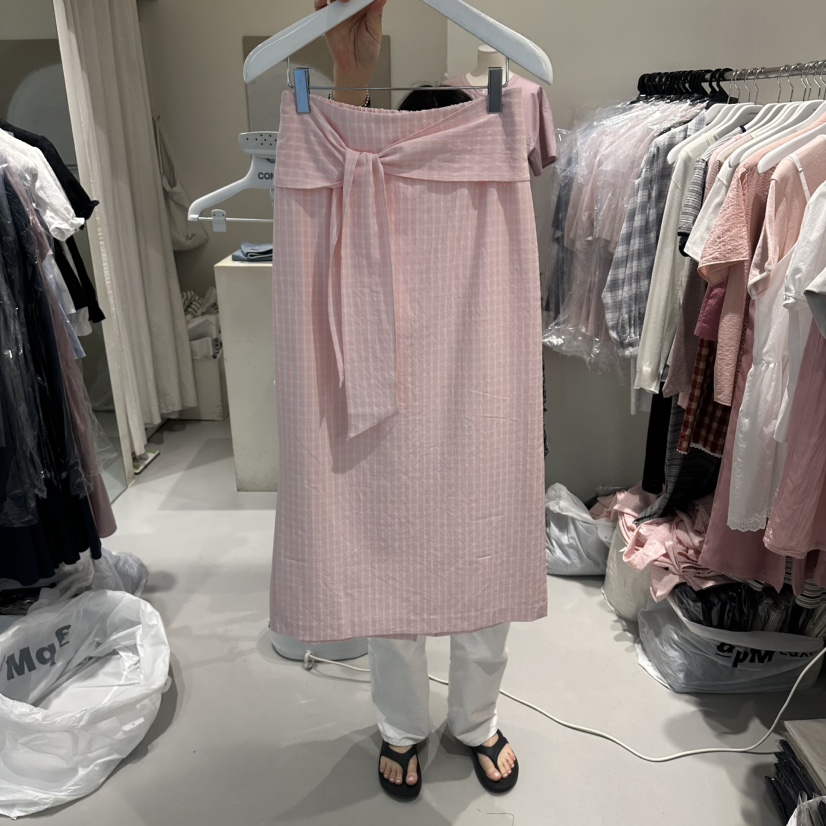 LORING RE I東大門實拍韓國女裝新款26夏季人氣熱賣長裙LORING RE-I/BARE長裙圖色2