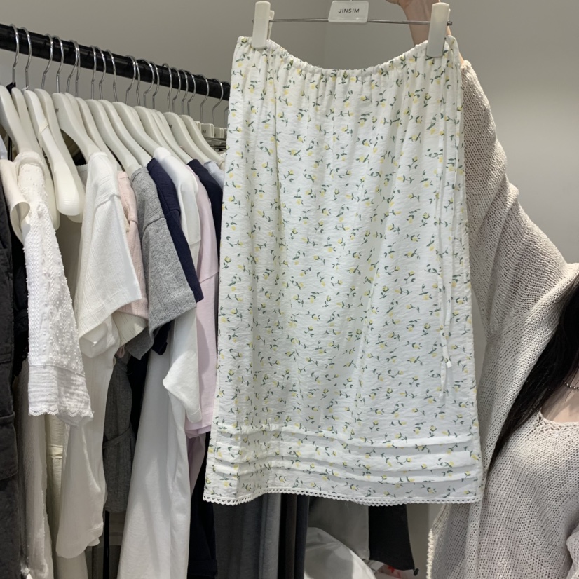 JINSIM韓國東大門直郵女裝新品26春夏時尚職業半身裙中短裙JINSIM半身裙/中短裙圖色1