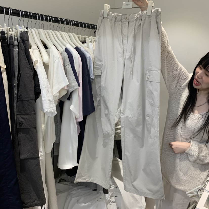JINSIM韓國直郵女士新款時尚休閑26夏季推薦職業26春夏休閑褲JINSIM休閑褲圖色1