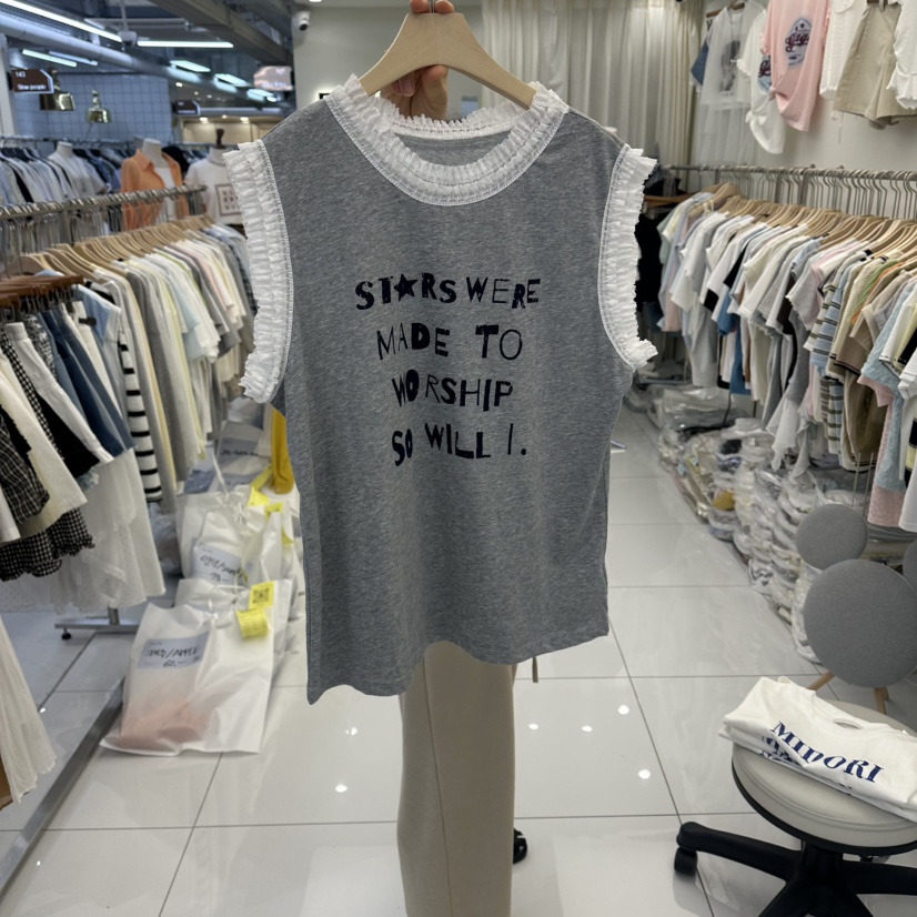 FLYFLY/LULULALLA/LIVE韓國東大門代購女士新款時尚吊帶背心FLYFLY/LULULALLA/LIVE吊帶/背心圖色2