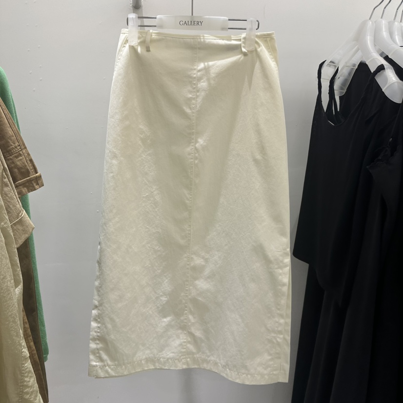 GALLERY-P韓國東大門直郵女裝新品職業時尚26春夏26夏季長裙GALLERY-P長裙圖色3象牙白