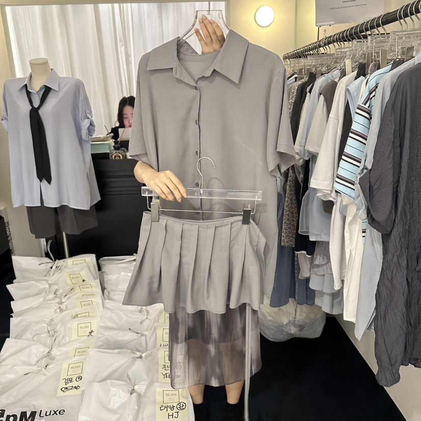 BLISS韓國東大門直郵女士新款26春夏職業時尚人氣推薦套裝BLISS套裝圖色1