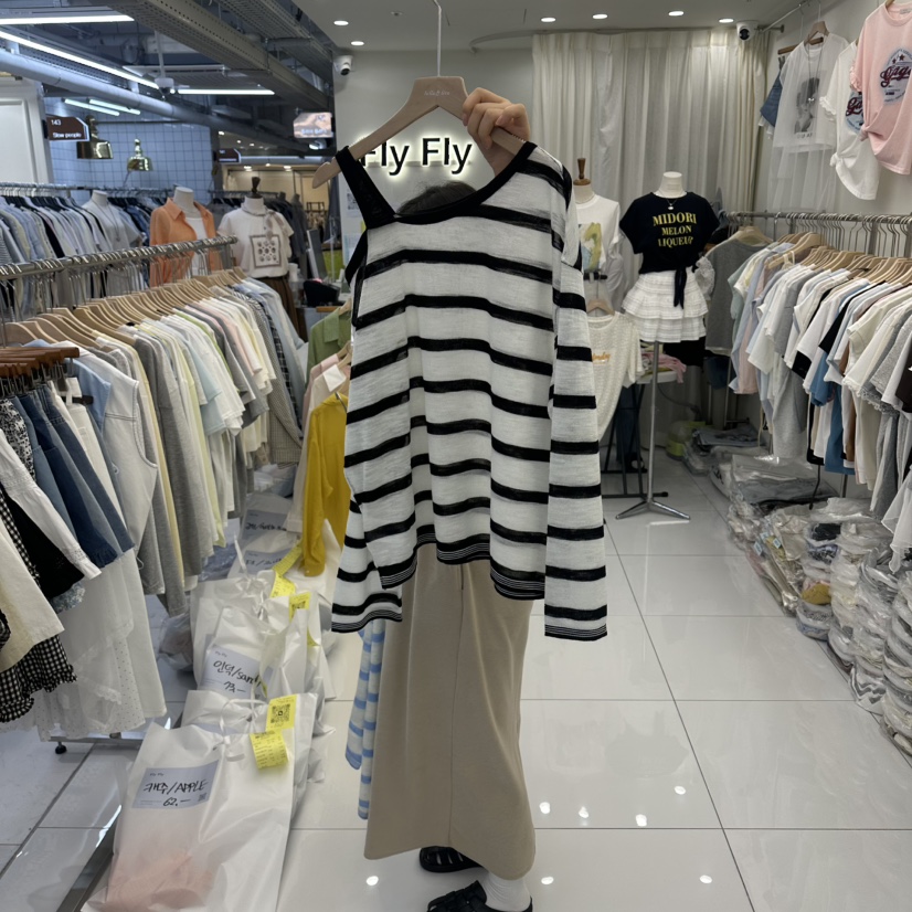 FLYFLY/LULULALLA/LIVE韓國東大門代購女裝新款時尚長袖T恤FLYFLY/LULULALLA/LIVE長袖T恤