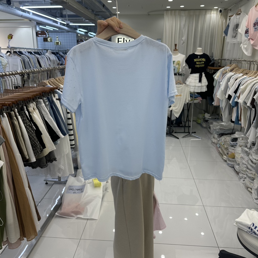 FLYFLY/LULULALLA/LIVE東大門實拍韓國女士新品時尚T恤FLYFLY/LULULALLA/LIVET恤