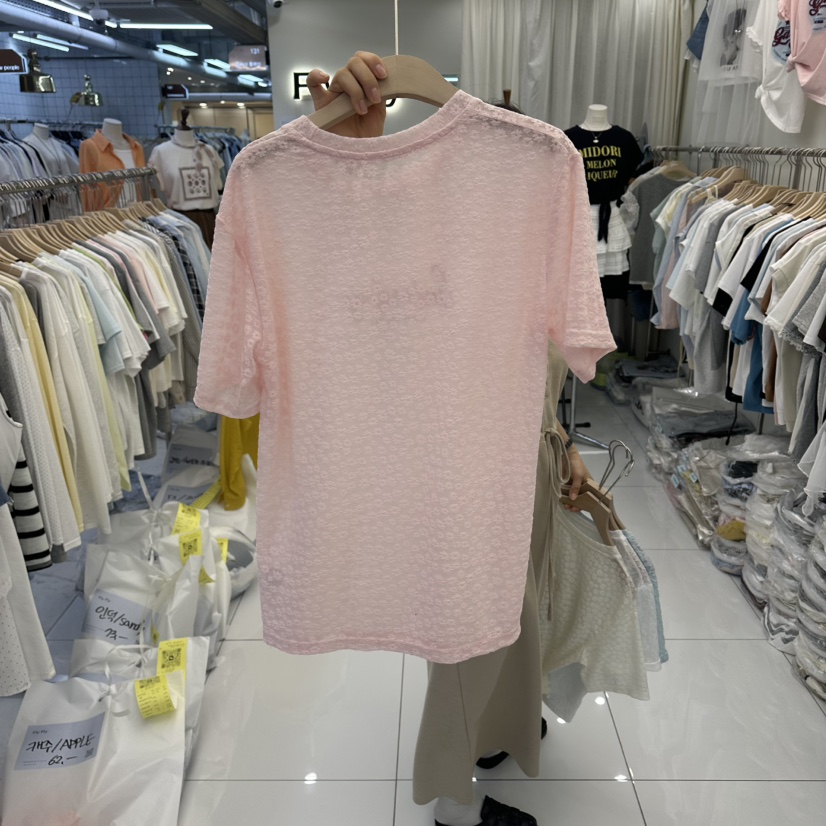 FLYFLY/LULULALLA/LIVE韓國直郵女士新款熱賣時尚T恤蕾絲FLYFLY/LULULALLA/LIVET恤