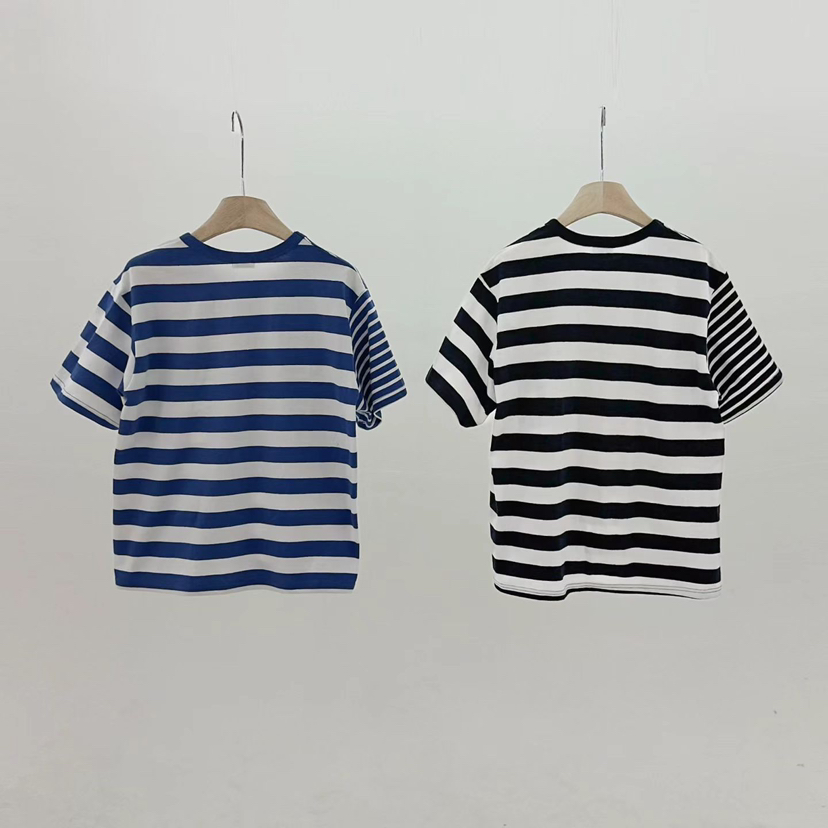 RUMBA韓國直郵女士新品26夏季熱賣推薦職業休閑人氣T恤條紋RUMBAT恤